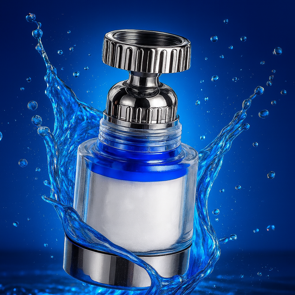 Filtsu™ Filtreli 360° Döner Musluk Başlığı