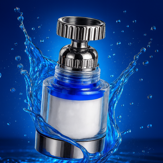 Filtsu™ Filtreli 360° Döner Musluk Başlığı