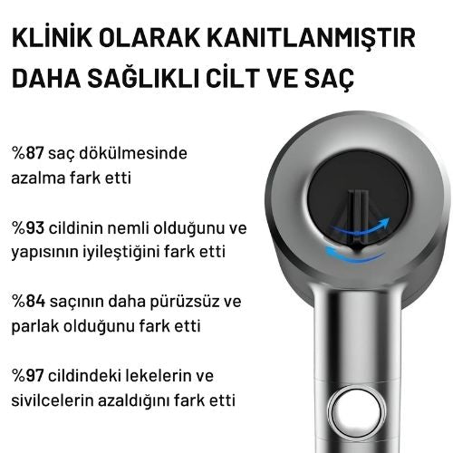 Filtsu™ Filtreli Duş Başlığı