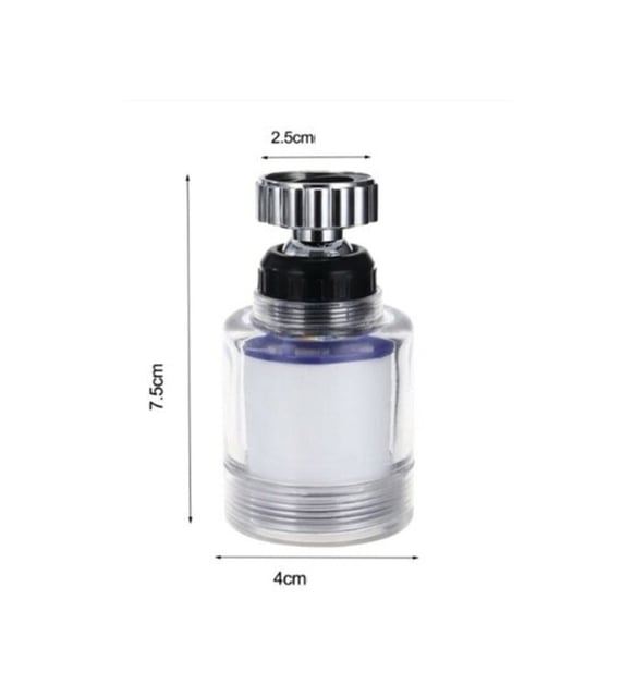 Filtsu™ Filtreli 360° Döner Musluk Başlığı