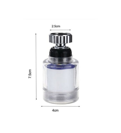 Filtsu™ Filtreli 360° Döner Musluk Başlığı